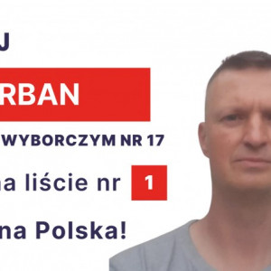 Maciej Urban - wybory 2023 - kandydat na posła w wyborach parlamentarnych 2023: Okręg nr 17 (Radom)