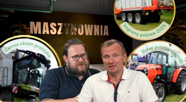 Maszynownia odc. 34 - rolnictwo 4.0, które nie działa, polskie traktory, targi i Cemos w praktyce