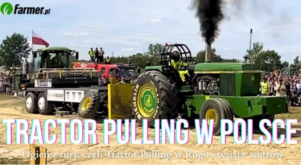 Tractor Pulling w Polsce. Ogień z rury, mocne maszyny i tysiące widzów