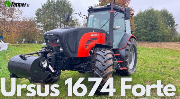 Unikatowy Ursus 1674 Forte w pracy. Kiedyś najmocniejszy, a dziś jedyny taki egzemplarz